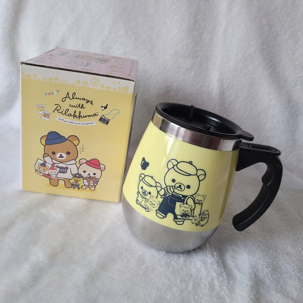 Rilakkuma - Always Together Stainless Mug (350ml)